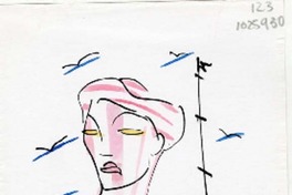 [Tarjeta] 1985 mayo 23, Antofagasta, [Chile] [a] Oreste Plath  [manuscrito] Andrés Sabella.