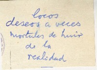 Parque  [manuscrito] Joaquín Edwards Bello.