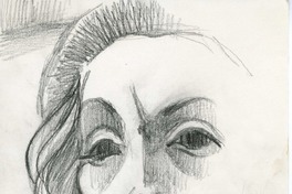 Autorretrato al voleo  [manuscrito] Delia Domínguez.