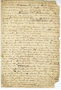 [Va cuidando de ganar terreno sobre la cima del montecillo]  [manuscrito] Eusebio Lillo.