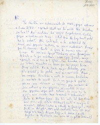 [Carta] 1983 enero 3, Santiago, Chile [a] [un amigo]  [manuscrito] Jorge Teillier.