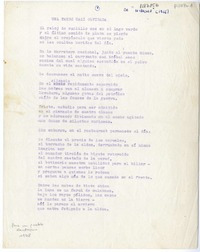 Una tarde casi olvidada  [manuscrito] Jorge Teillier.