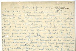 [Carta] 1953 julio 4, Khöln, Alemania [a] Aldo [Italia]  [manuscrito] Stella Corvalán.