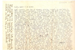 [Carta] [1950] marzo 5, [México] [a] Lola Falcón  [manuscrito] Luis Enrique Délano.