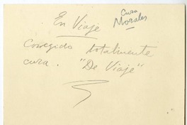 [Don Eliodoro]  [manuscrito] Joaquín Edwards Bello.