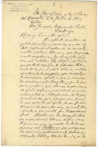 [Carta] 1952 julio 9, Concepción, [Chile] [a] Joaquín Edwards Bello, Santiago  [manuscrito] Angel C. Mendoza Villa.