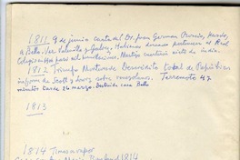 Itinerario Bello  [manuscrito] Joaquín Edwards Bello.