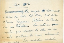 [Demolición del castillo Wulff]  [manuscrito] Joaquín Edwards Bello.