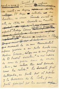 Churchill  [manuscrito] Joaquín Edwards Bello.
