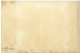 [Carta] 1940 septiembre 9, [Viña del Mar], [Chile] [a] Joaquín Edwards Bello  [manuscrito] Guillermo Errázuriz Vergara.