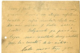 [Carta] [1926?], Francia [a] [Joaquín Edwards Bello y María Edwards]  [manuscrito] Jorge Cuevas (Marqués de Cuevas).