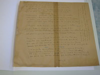 El prisionero  [manuscrito] Pablo Neruda.