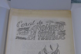 Coral de año nuevo para la patria en tinieblas Pablo Neruda.