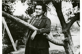 [Retrato de Gabriela Mistral en Los Andes]  [fotografía]