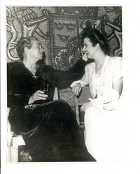 [Ceremonia de entrega del Premio Nobel de Literatura a Gabriela Mistral]  [fotografía]