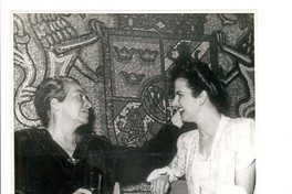 [Ceremonia de entrega del Premio Nobel de Literatura a Gabriela Mistral]  [fotografía]