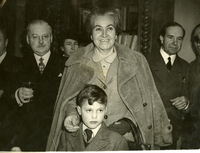 [Gabriela Mistral en Italia]  [fotografía]