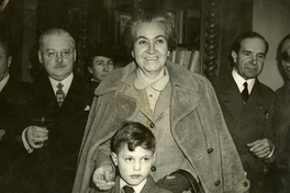 [Gabriela Mistral en Italia]  [fotografía]