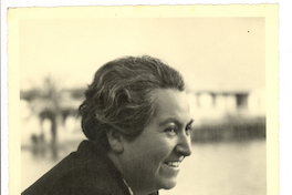 [Gabriela Mistral en Lima]  [fotografía]