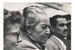 [Gabriela Mistral en Cuba]  [fotografía]