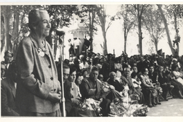 [Gabriela Mistral en Vicuña]  [fotografía]