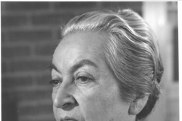 [Gabriela Mistral en Nueva York]  [fotografía]