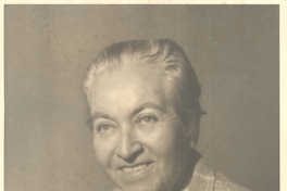 [Gabriela Mistral en Nueva York]  [fotografía]