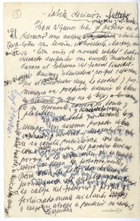 [Sabia decisión...]  [manuscrito] Juan Guzmán Cruchaga.