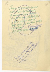 [Porque yo, querida quiero...]  [manuscrito] Juan Guzmán Cruchaga.