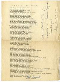 Perfil de Chile  [manuscrito] Stella Corvalán.