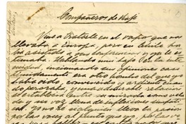 Compañeros de viaje  [manuscrito] Augusto D'Halmar.