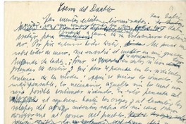 Tierra del diablo  [manuscrito] Juan Guzmán Cruchaga.