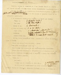 Canción de luna  [manuscrito] Juan Guzmán Cruchaga.