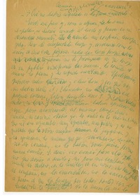 Ausencia  [manuscrito] Juan Guzmán Cruchaga.