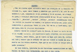 Regreso  [manuscrito] Juan Guzmán Cruchaga.