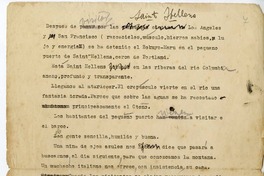 Saint Hellens  [manuscrito] Juan Guzmán Cruchaga.
