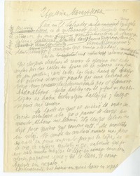 El viajero periodista  [manuscrito] Juan Guzmán Cruchaga.