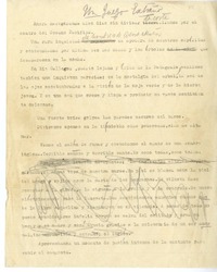 Un juegpo extraño  [manuscrito] Juan Guzmán Cruchaga.