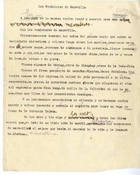 Los vendedores de maravillas  [manuscrito] Juan Guzmán Cruchaga.