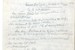 De diálogos y pérdidas de tiempo  [manuscrito] Juan Guzmán Cruchaga.