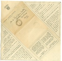 [Carta postal] 1934 agosto 27, Río de Janeiro, Brasil [a] Raúl Silva Castro  [manuscrito] Alfonso Reyes.
