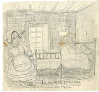 La muñeca italiana  [original de arte] Malva