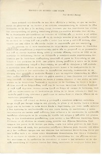 Tránsito de Alberto Ried Silva  [manuscrito] David Perry Barnes.