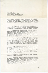 [Homenaje a Alberto Ried]  [manuscrito] Compañía de bomberos de Nuñoa.