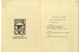 Hirundo Un libro de Alberto Ried [manuscrito] : Adolphe de Falgairolle