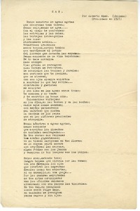 Mar  [manuscrito] Alberto Ried Silva.