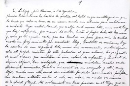 [Carta] 1922 agosto 8, Rhein, Alemania [a] Pedro Prado  [manuscrito] Alberto Ried Silva.