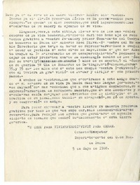 [Homenaje a Alberto Ried]  [manuscrito] Octavio Hinzpeter.