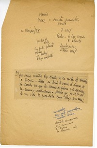 [Regresamos a Chile...]  [manuscrito] Laura Rodig.