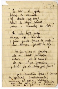 [Ya viene...]  [manuscrito] Laura Rodig.